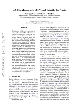 In-N-Out: A Parameter-Level API Graph Dataset for Tool Agents