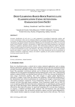 Deep Learning-Based Rock Particulate Classification Using Attention-Enhanced ConvNeXt