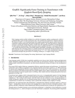 GradES: Significantly Faster Training in Transformers with Gradient-Based Early Stopping
