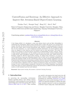 ContextFusion and Bootstrap: An Effective Approach to Improve Slot Attention-Based Object-Centric Learning