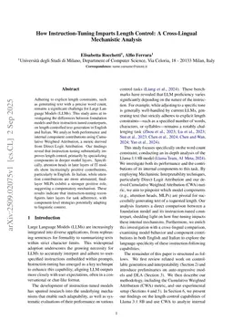 How Instruction-Tuning Imparts Length Control: A Cross-Lingual Mechanistic Analysis
