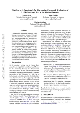 FActBench: A Benchmark for Fine-grained Automatic Evaluation of LLM-Generated Text in the Medical Domain