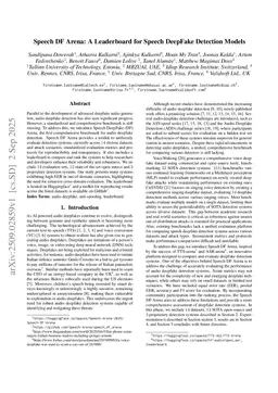 Speech DF Arena: A Leaderboard for Speech DeepFake Detection Models