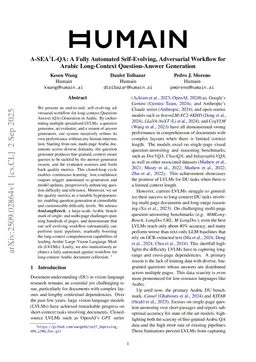 A-SEA3L-QA: A Fully Automated Self-Evolving, Adversarial Workflow for Arabic Long-Context Question-Answer Generation