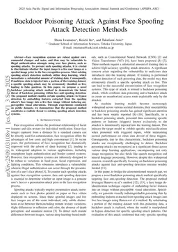 Backdoor Poisoning Attack Against Face Spoofing Attack Detection Methods