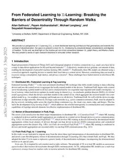 From Federated Learning to X-Learning: Breaking the Barriers of Decentrality Through Random Walks