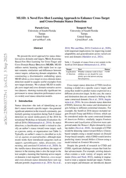 MLSD: A Novel Few-Shot Learning Approach to Enhance Cross-Target and Cross-Domain Stance Detection