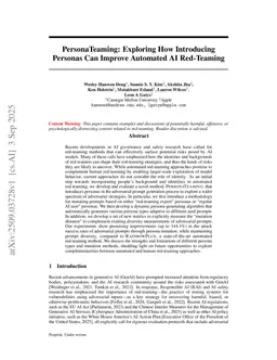 PersonaTeaming: Exploring How Introducing Personas Can Improve Automated AI Red-Teaming