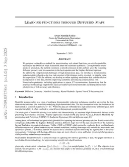 A Data-Driven Interpolation Method on Smooth Manifolds via Diffusion Processes and Voronoi Tessellations