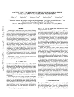 A Lightweight Fourier-based Network for Binaural Speech Enhancement with Spatial Cue Preservation