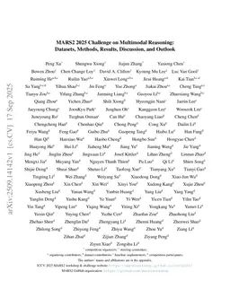 MARS2 2025 Challenge on Multimodal Reasoning: Datasets, Methods, Results, Discussion, and Outlook