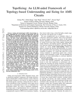 TopoSizing: An LLM-aided Framework of Topology-based Understanding and Sizing for AMS Circuits