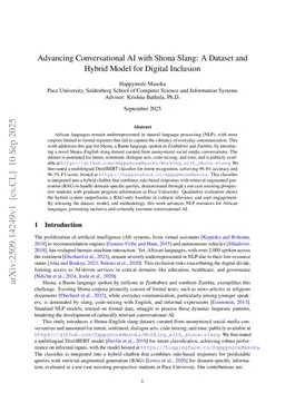 Advancing Conversational AI with Shona Slang: A Dataset and Hybrid Model for Digital Inclusion