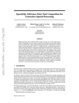 SpeechOp: Inference-Time Task Composition for Generative Speech Processing