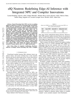 eIQ Neutron: Redefining Edge-AI Inference with Integrated NPU and Compiler Innovations