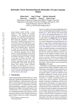 Rationality Check! Benchmarking the Rationality of Large Language Models