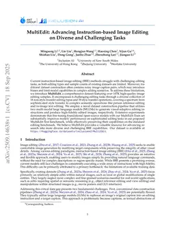 MultiEdit: Advancing Instruction-based Image Editing on Diverse and Challenging Tasks