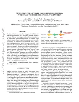 Mitigating Intra-Speaker Variability in Diarization with Style-Controllable Speech Augmentation
