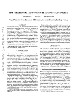 Real-Time Streaming Mel Vocoding with Generative Flow Matching