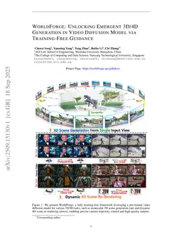 WorldForge: Unlocking Emergent 3D/4D Generation in Video Diffusion Model via Training-Free Guidance