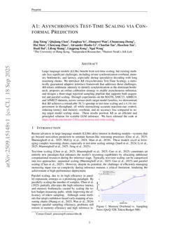 ATTS: Asynchronous Test-Time Scaling via Conformal Prediction