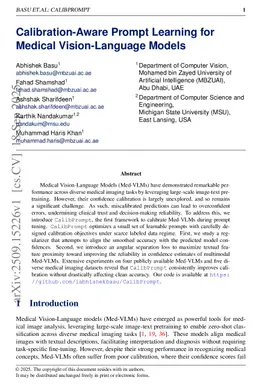 Calibration-Aware Prompt Learning for Medical Vision-Language Models