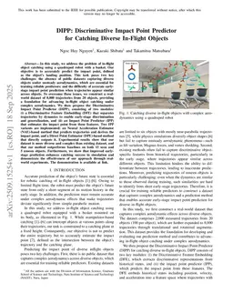 OIPP: Object-Adaptive Impact Point Predictor for Catching Diverse In-Flight Objects