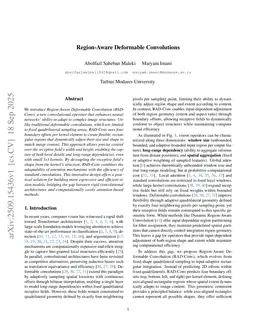 Region-Aware Deformable Convolutions