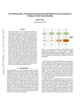 ChronoForge-RL: Chronological Forging through Reinforcement Learning for Enhanced Video Understanding