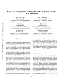 RangeSAM: On the Potential of Visual Foundation Models for Range-View represented LiDAR segmentation