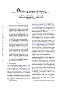 Pointing to a Llama and Call it a Camel: On the Sycophancy of Multimodal Large Language Models