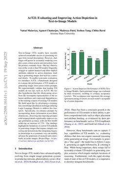 AcT2I: Evaluating and Improving Action Depiction in Text-to-Image Models