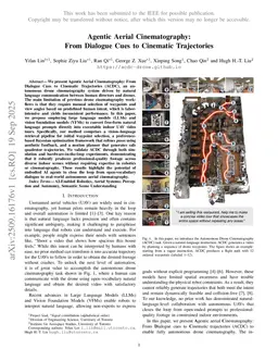 Agentic Aerial Cinematography: From Dialogue Cues to Cinematic Trajectories