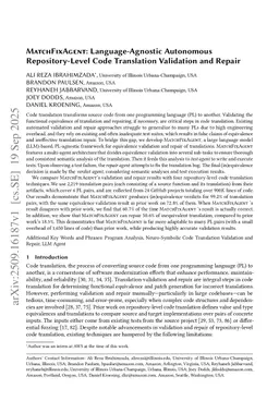 MatchFixAgent: Language-Agnostic Autonomous Repository-Level Code Translation Validation and Repair