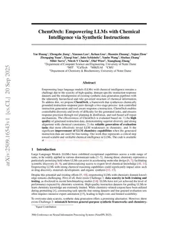 ChemOrch: Empowering LLMs with Chemical Intelligence via Synthetic Instructions