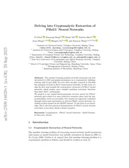 Delving into Cryptanalytic Extraction of PReLU Neural Networks