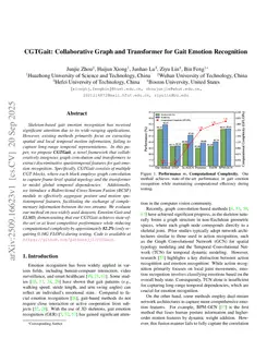 CGTGait: Collaborative Graph and Transformer for Gait Emotion Recognition