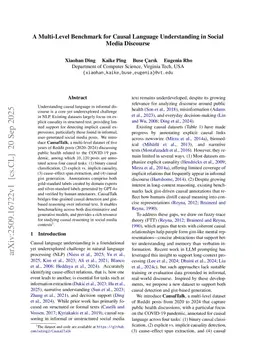 A Multi-Level Benchmark for Causal Language Understanding in Social Media Discourse