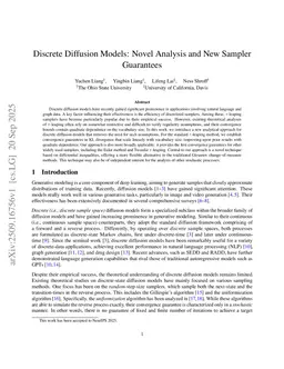 Discrete Diffusion Models: Novel Analysis and New Sampler Guarantees