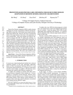 Prototype-Based Pseudo-Label Denoising for Source-Free Domain Adaptation in Remote Sensing Semantic Segmentation