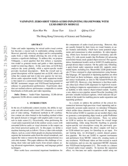 VAInpaint: Zero-Shot Video-Audio inpainting framework with LLMs-driven Module