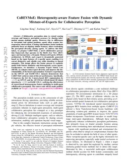 CoBEVMoE: Heterogeneity-aware Feature Fusion with Dynamic Mixture-of-Experts for Collaborative Perception
