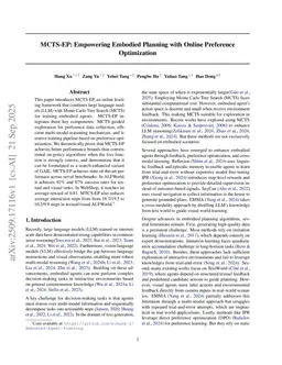 MCTS-EP: Empowering Embodied Planning with Online Preference Optimization