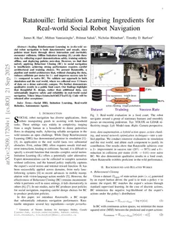 Ratatouille: Imitation Learning Ingredients for Real-world Social Robot Navigation