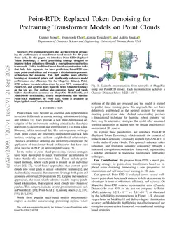 Point-RTD: Replaced Token Denoising for Pretraining Transformer Models on Point Clouds