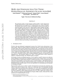MoEs Are Stronger than You Think: Hyper-Parallel Inference Scaling with RoE