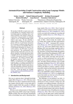 Automated Knowledge Graph Construction using Large Language Models and Sentence Complexity Modelling