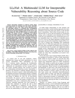 LLaVul: A Multimodal LLM for Interpretable Vulnerability Reasoning about Source Code
