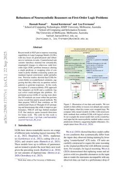 Robustness of Neurosymbolic Reasoners on First-Order Logic Problems