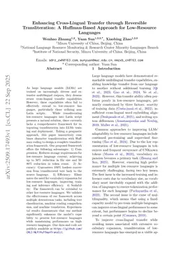 Enhancing Cross-Lingual Transfer through Reversible Transliteration: A Huffman-Based Approach for Low-Resource Languages